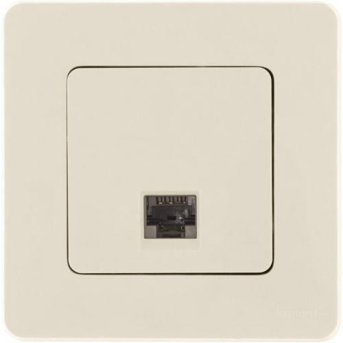Розетка компьютерная Inspiria RJ45 кат.6 UTP механизм сл. кость IEK 673831 фото 2 Розетка компьютерная Inspiria RJ45 кат.6 UTP механизм сл. кость IEK 673831 фото 2