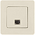 Розетка компьютерная Inspiria RJ45 кат.6 UTP механизм сл. кость IEK 673831