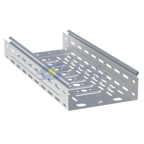 Лоток листовой перфорированный 100х400 L3000 1.5мм EKF L10040001-1.5