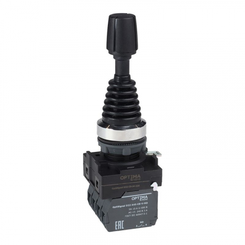 Джойстик OptiSignal D22 C5-J4-240 пластик. 4 положения 4НО без фиксации КЭАЗ 380112