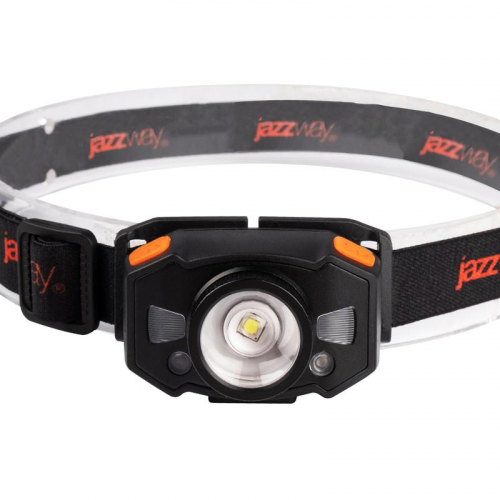 Фонарь аккумуляторный налобный AccuH1-L5WZ-og zoom LED 5Вт + 2хRED SMD IP54 5 режимов: 100проц. 180лм 3.5ч/50проц. 110лм 5.5ч/30проц. 65лм 15ч/красн. 28ч/мигающ. красн. 12ч аккум. 0.8А.ч управл. жестами черн./оранж. JazzWay 5036611 фото 8 Фонарь аккумуляторный налобный AccuH1-L5WZ-og zoom LED 5Вт + 2хRED SMD IP54 5 режимов: 100проц. 180лм 3.5ч/50проц. 110лм 5.5ч/30проц. 65лм 15ч/красн. 28ч/мигающ. красн. 12ч аккум. 0.8А.ч управл. жестами черн./оранж. JazzWay 5036611 фото 8