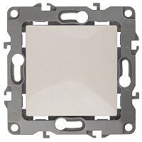 Переключатель 1-кл. СП Эра12 12-1103-02 10А IP20 250В 10AX механизм сл. кость Эра Б0014640