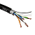 Кабель витая пара F/UTP кат.5E 4х2х24 AWG CU PE+ТРОС OUTDOOR (уп.305м) Эра Б0044690