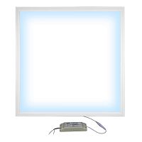 Светильник светодиодный ULP-6060-42W/6500K EFFECTIVE WHITE 42Вт 6500К офисный потолочный встраив. опал. рассеив. с источником питания бел. Uniel UL-00004671