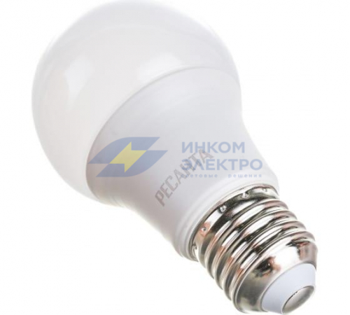 Лампа светодиодная LL-R-A60-9W-230-4K-E27 Груша 9Вт нейтр. E27 Ресанта 76/1/14 фото 3
