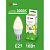 Лампа светодиодная GREEN LINE B35-10W-830-E27 GL 10Вт свеча 3000К свет тепл. E27 Эра Б0067097