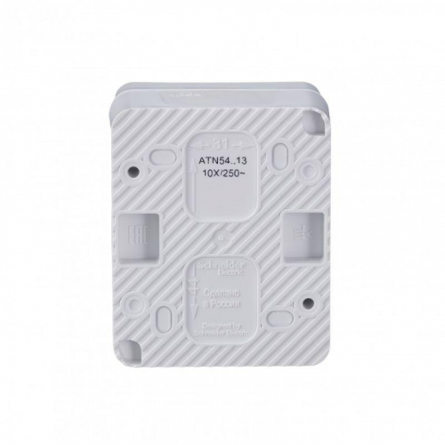 Выключатель 1-кл. ОП AtlasDesign PROFI IP54 10AX с подсветкой бел. SE ATN540113 фото 2