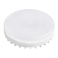 Лампа светодиодная PLED-DIM 8Вт таблетка матовая 3000К тепл. бел. GX53 640лм 230В/50Гц диммир. JazzWay 5014107