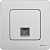 Розетка телефонная СП Inspiria RJ11 IP20 механизм алюм. IEK 673822