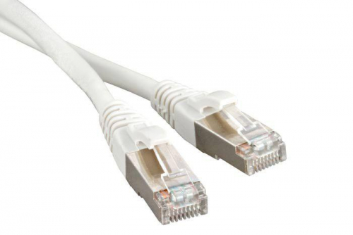 Патч-корд кат.5E F/UTP экранир. LSZH PC-LPM-STP-RJ45-RJ45-C5e-1.5M-LSZH-WH 1.5м бел. Hyperline 230095