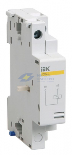 Расцепитель минимального напряжения РМ32 400В IEK DMS11D-UV400 Расцепитель минимального напряжения РМ32 400В IEK DMS11D-UV400