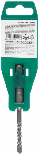 Бур по бетону SDS PLUS с двойн. резьбой 6х110мм FIT 32903 фото 4