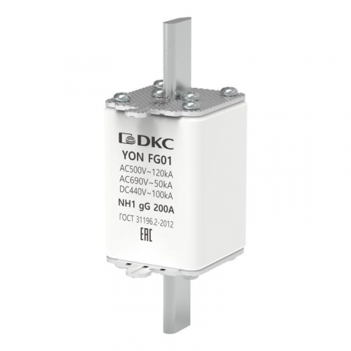 Предохранитель YON ножевого типа FG1 с одинарной индикацией 200А DKC 1FG01-0200 Предохранитель YON ножевого типа FG1 с одинарной индикацией 200А DKC 1FG01-0200