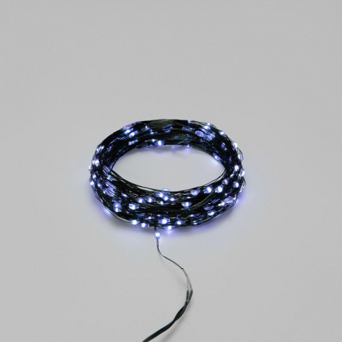 Гирлянда "Роса" 20м 200LED бел. IP20 230В с контроллером провод зел. Neon-Night 303-265 фото 2