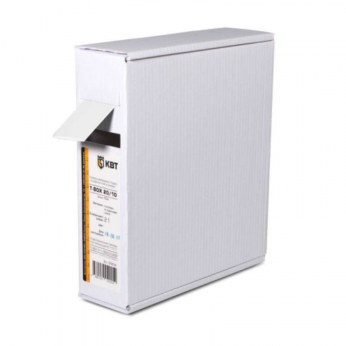 Трубка термоусадочная в евро боксе T-BOX 16/8 син. (уп.10м) КВТ 65631 фото 4 Трубка термоусадочная в евро боксе T-BOX 16/8 син. (уп.10м) КВТ 65631 фото 4