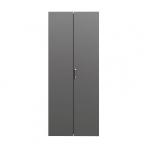 Дверь двойная сплошная IT-CQE 2200х800 RAL9005 DKC RBITCPED2280