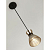 Светильник подвесной (подвес) Iris 9186-201 1хЕ27 60Вт модерн Rivoli Б0069953