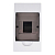 Бокс модульный накладной PDB/W 1004 WH (ЩРН-П- 4) IP41 пластик. JazzWay 5071643