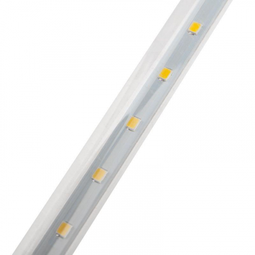 Гирлянда светодиодная "Тающие сосульки" 10шт х 50см шаг 100см 600LED тепл. бел. 24В провод каучук бел. соединяется Neon-Night 256-423 фото 5