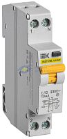 Выключатель автоматический дифференциального тока C 10А 10мА тип A АВДТ32ML KARAT IEK MVD12-1-010-C-010-A