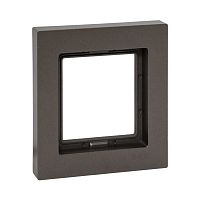 Рамка 1-м Эпика IP44 пластик мокко EKF UP1-FPM-01-44