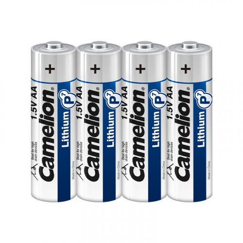 Элемент питания литиевый AA/FR6 Lithium SP4 FR6-SP4 батарейка 1.5В (уп.4шт) Camelion 15243