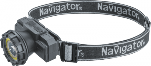 Фонарь аккумуляторный налобный 95 557 NPT-H42-ACCU 1LEDx1Вт 1COBx3Вт 5реж Li-ion 0.8А.ч NAVIGATOR 95557 Фонарь аккумуляторный налобный 95 557 NPT-H42-ACCU 1LEDx1Вт 1COBx3Вт 5реж Li-ion 0.8А.ч NAVIGATOR 95557