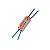 Клемма монтажная СМК PTC-2P 4222 450В 32А 0.08-2.5(4.0)кв.мм JazzWay 5073920