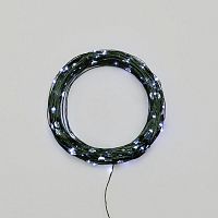 Гирлянда светодиодная "Роса" 30м 300LED бел. IP20 230В с контроллером провод зел. Neon-Night 303-275