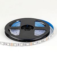 Лента светодиодная 12В 14.4Вт/м RGB smd5050 60д/м IP20 подложка 10мм (уп.5м) OGM LSE-271