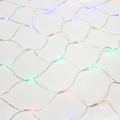 Гирлянда светодиодная "Сеть" 1.5х1.5м 150LED мультиколор 12Вт 220-240В IP20 с контроллером 8 режимов провод ПВХ прозр. Neon-Night 215-129 фото 3 Гирлянда светодиодная "Сеть" 1.5х1.5м 150LED мультиколор 12Вт 220-240В IP20 с контроллером 8 режимов провод ПВХ прозр. Neon-Night 215-129 фото 3