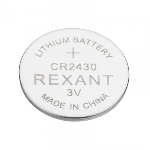 Элемент питания литиевый CR2430 3В (блист.5шт) Rexant 39-1109 фото 3 Элемент питания литиевый CR2430 3В (блист.5шт) Rexant 39-1109 фото 3
