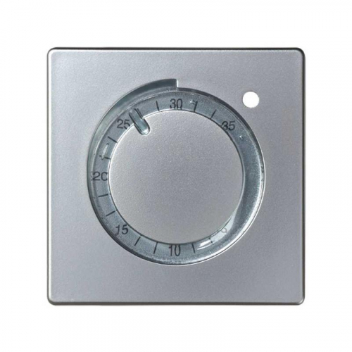 Накладка Simon82 для термостата матов. алюм. Simon 82505-33 Накладка Simon82 для термостата матов. алюм. Simon 82505-33
