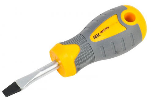 Отвертка шлицевая Master 6х38мм IEK TSC-1SL-638 Отвертка шлицевая Master 6х38мм IEK TSC-1SL-638