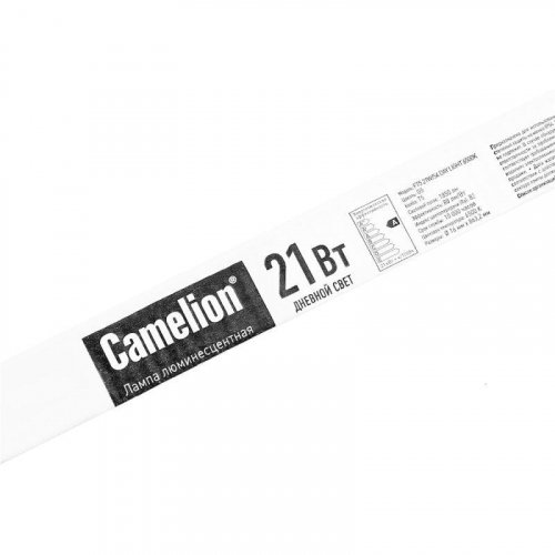 Лампа люминесцентная FT5-21W/54 21Вт T5 6500К G5 Camelion 3334 фото 3 Лампа люминесцентная FT5-21W/54 21Вт T5 6500К G5 Camelion 3334 фото 3