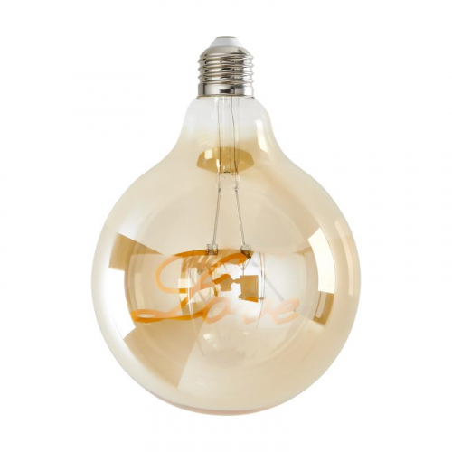 Лампа светодиодная Loft Led G125 4Вт 2500К E27 Voltega 8550 фото 2 Лампа светодиодная Loft Led G125 4Вт 2500К E27 Voltega 8550 фото 2