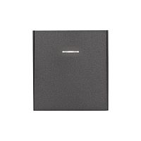 Переключатель перекрестный 1-кл. СП STRONG 10А с подсветкой графит Kranz KR-78-0718-6
