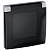 Рамка 1-м Inspiria IP44 с крышкой алюм. IEK 673922