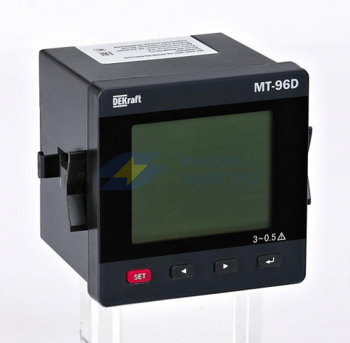 Мультиметр цифровой 72х72мм 3ф вход 100В 5А LCD-дисплей МТ-72D SchE 51410DEK Мультиметр цифровой 72х72мм 3ф вход 100В 5А LCD-дисплей МТ-72D SchE 51410DEK