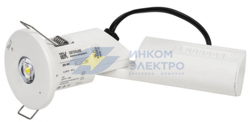 Светильник светодиодный ДПА 060 IP20 3ч аварийный непостоянного действия IEK LDPA0-060-3-20-K01