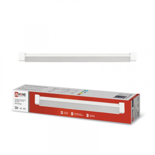 Светильник светодиодный трековый TOP-LINE LTR-01R-TL 30Вт 4000К IP40 3000лм 475мм 120град. линейный поворотн. бел. IN HOME 4690612045542 Светильник светодиодный трековый TOP-LINE LTR-01R-TL 30Вт 4000К IP40 3000лм 475мм 120град. линейный поворотн. бел. IN HOME 4690612045542