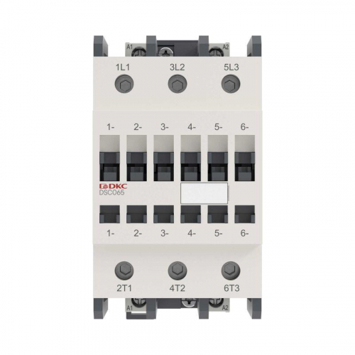 Контактор магнитный YON DSC065 65A 30кВт AC3 3P кат.48В DC YON DSC065-3C00D048 фото 2