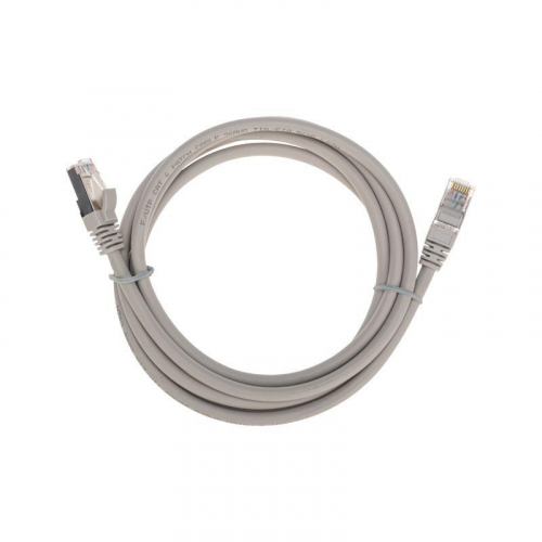 Патч-корд F/UTP кат.6 RJ45-RJ45 26AWG LSZH 2м сер. Rexant 02-0210-2 Патч-корд F/UTP кат.6 RJ45-RJ45 26AWG LSZH 2м сер. Rexant 02-0210-2