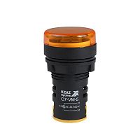 Индикатор напряжения OptiSignal Compact D22 С7-VM-5 желт. 20-500В AC AD22VM КЭАЗ 362190