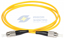 Патч-корд оптический коммутационный соединительный для одномодового кабеля (SM); 9/125 (OS2); FC/UPC-FC/UPC (Simplex) (дл.100м) ITK FPC09-FCU-FCU-C1L-100M