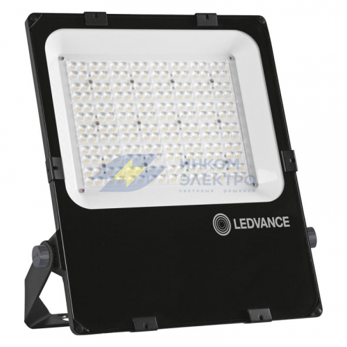 Прожектор светодиодный FLOODLIGHT PERFORMANCE ASYM 55х110 150Вт 3000К 18400лм IP65 асимметр. черн. BK LEDVANCE 4058075353534