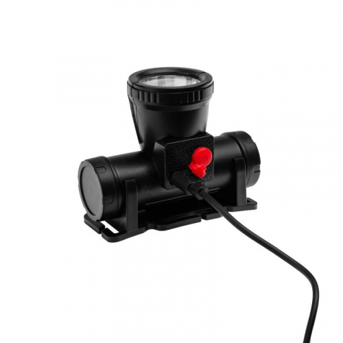 Фонарь налобный LED53415 аккум. 3.7В LED XPE 1Вт 3 реж. Micro-USB бокс черн. Ultraflash 15768 фото 7