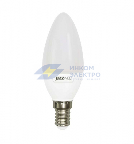 Лампа светодиодная PLED-SP 7Вт C37 4000К нейтр. бел. E14 230В/50Гц JazzWay 5018884