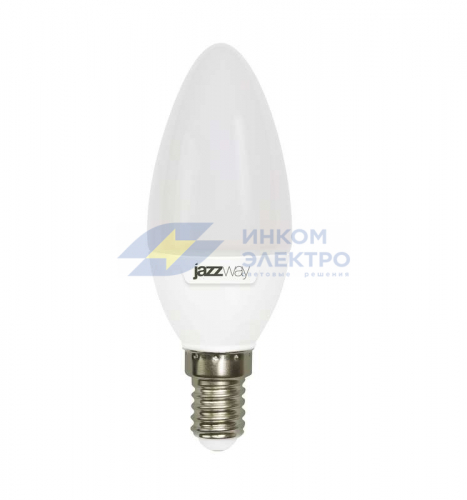 Лампа светодиодная PLED-SP 7Вт C37 4000К нейтр. бел. E14 230В/50Гц JazzWay 5018884 Лампа светодиодная PLED-SP 7Вт C37 4000К нейтр. бел. E14 230В/50Гц JazzWay 5018884