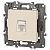 Розетка компьютерная 1-м Elegance 14-3107-02 RJ45 IP20 механизм сл. кость Эра Б0034303